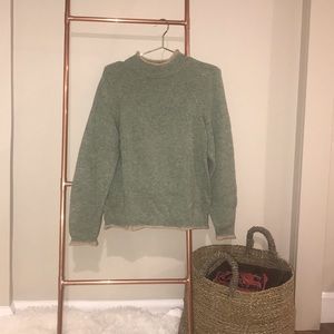 Woolrich sweater. Size M. Light teal.